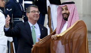محمد بن سلمان واشتون كارتر - أرشيف