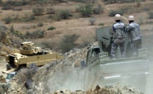 جنود سعوديين على الحدود السعودية اليمنية - ارشيف