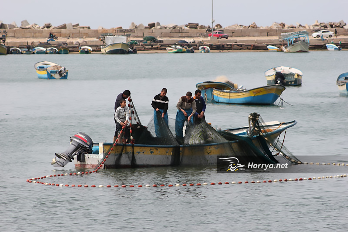 سلطات الاحتلال تفرج عن صيادين بعد عام من اعتقالهما في بحر غزة - حرية برس Horrya press