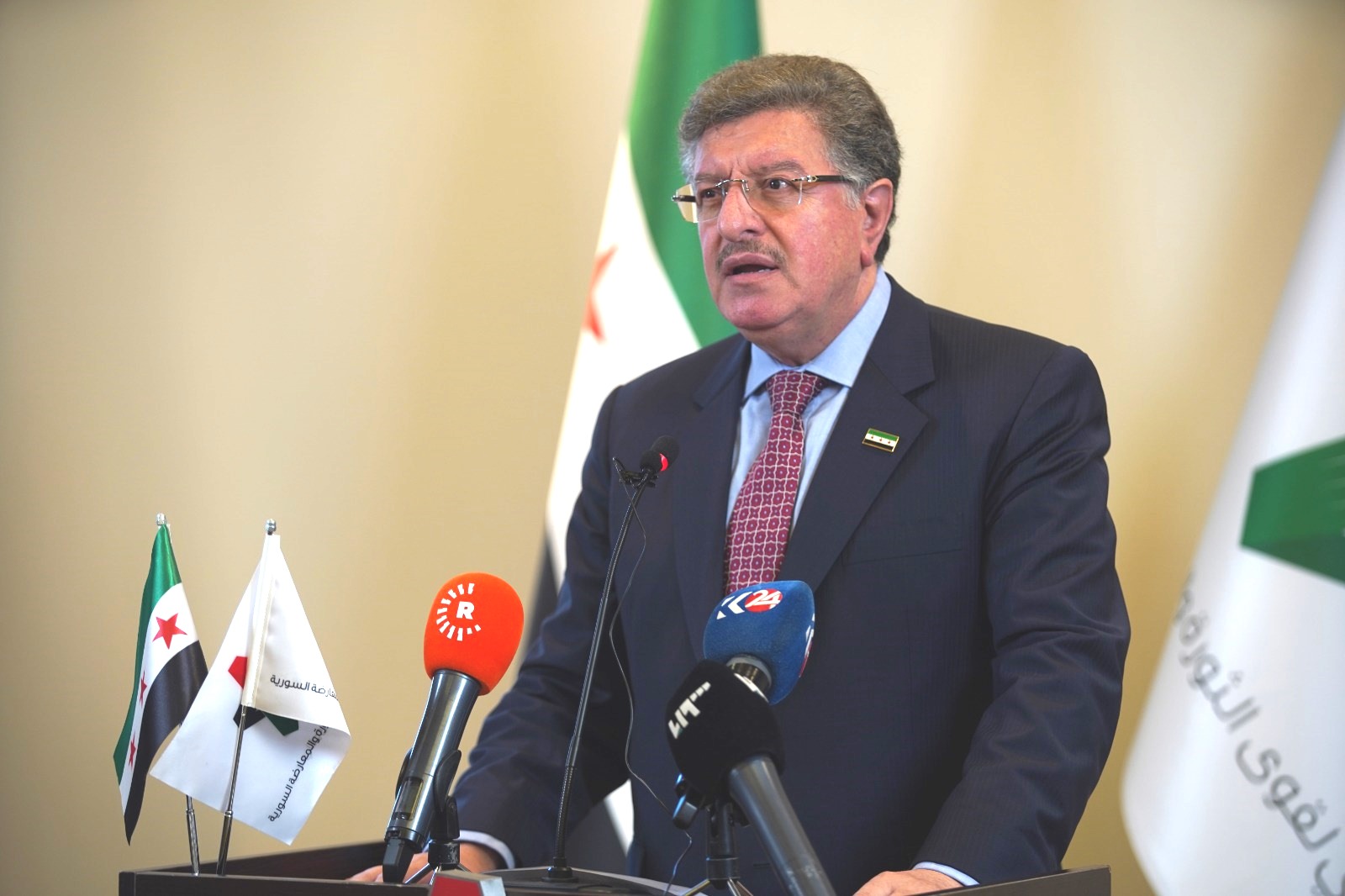 المسلط رئيس الائتلاف الوطني السوري - حرية برس Horrya press